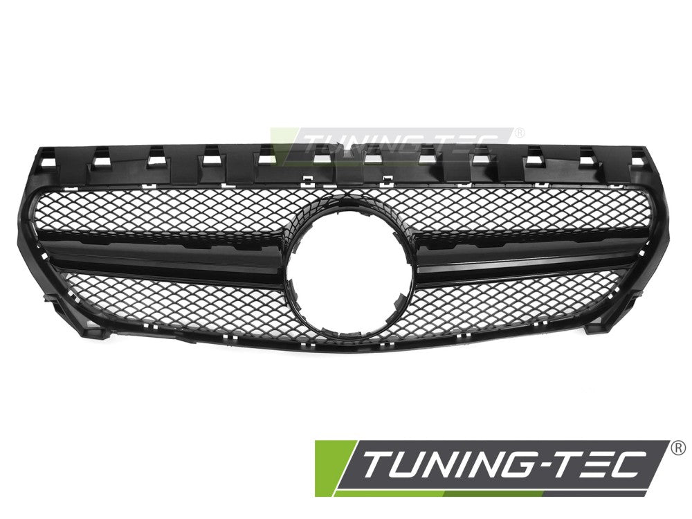 Sportgrill Schwarz glänzend passend für Mercedes CLA W117 13-19