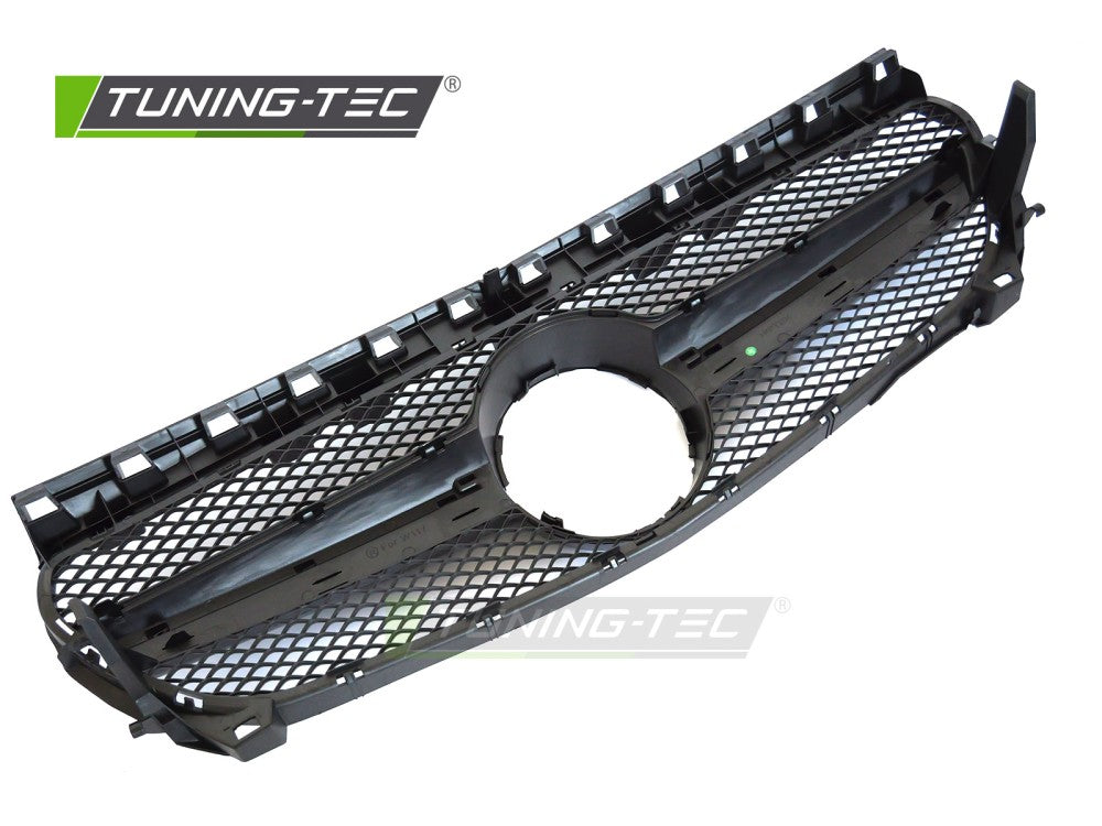 Sportgrill Schwarz glänzend passend für Mercedes CLA W117 13-19