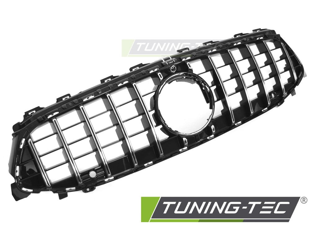 Sportgrill Schwarz/Chrom passend für Mercedes CLA W118 23-25