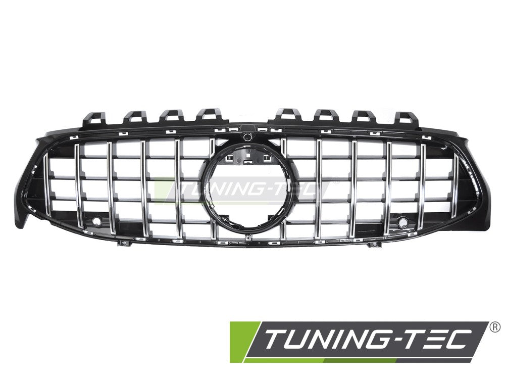 Sportgrill Schwarz/Chrom passend für Mercedes CLA W118 19-23