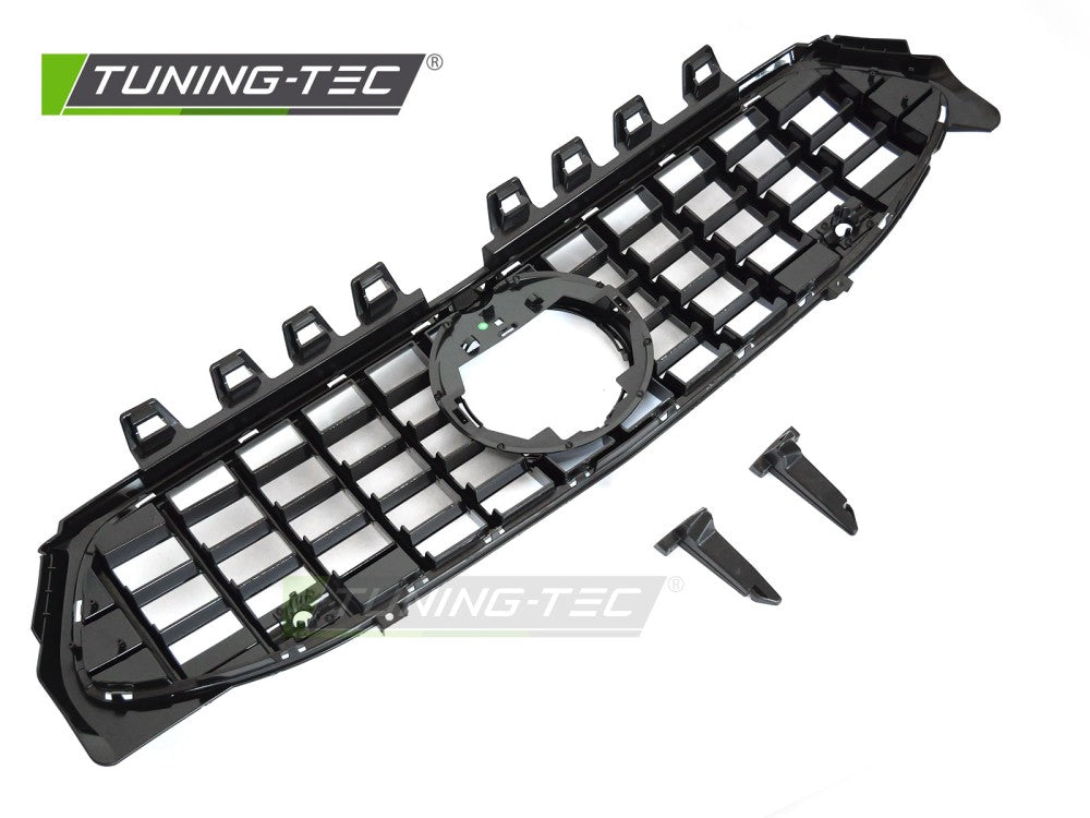 Sportgrill Schwarz/Chrom passend für Mercedes CLA W118 19-23