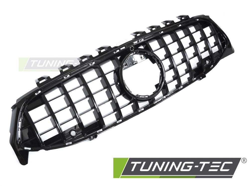 Sportgrill Schwarz glänzend passend für Mercedes CLA W118 19-23