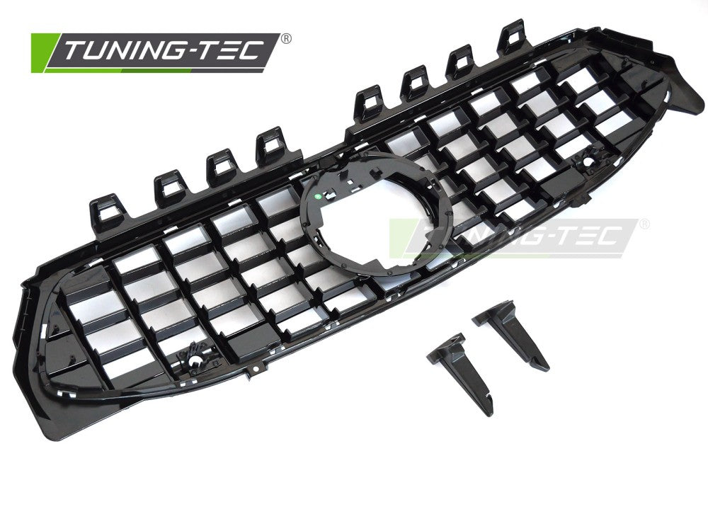 Sportgrill Schwarz glänzend passend für Mercedes CLA W118 19-23