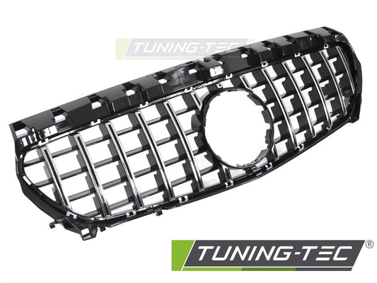 Sportgrill Schwarz/Chrom passend für Mercedes CLA W117 13-19