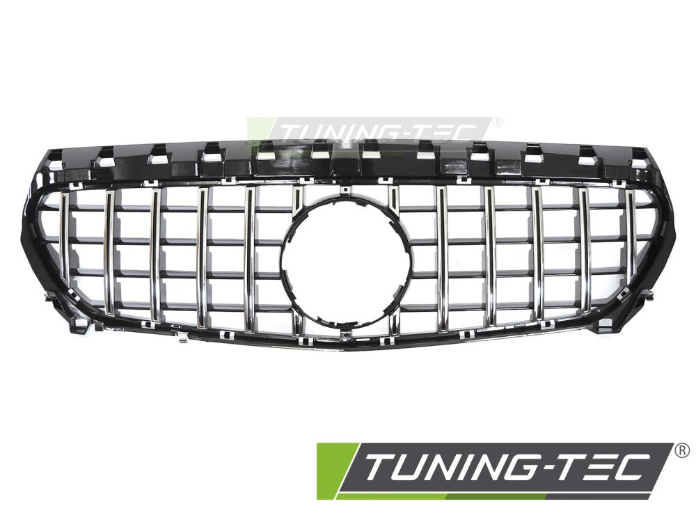 Sportgrill Schwarz/Chrom passend für Mercedes CLA W117 13-19
