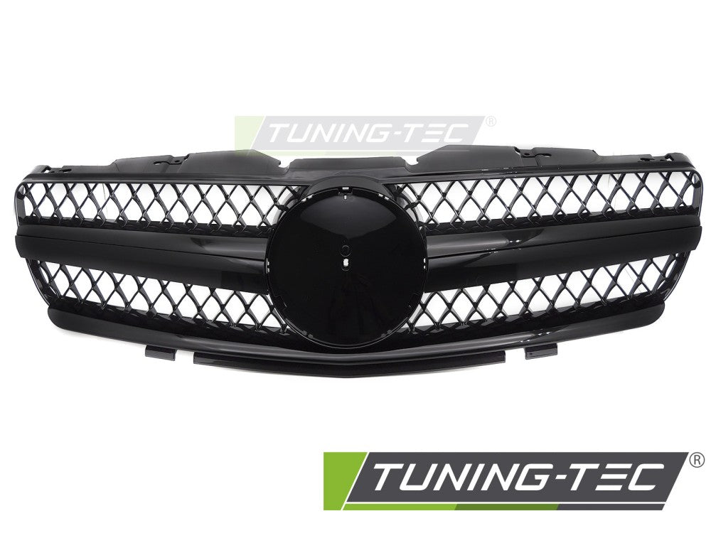 Sportgrill Schwarz glänzend passend für Mercedes SL R230 01-06