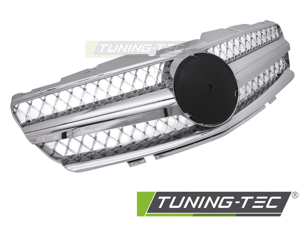 Sportgrill Chrom passend für Mercedes SL R230 01-06