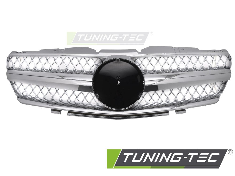 Sportgrill Chrom passend für Mercedes SL R230 01-06