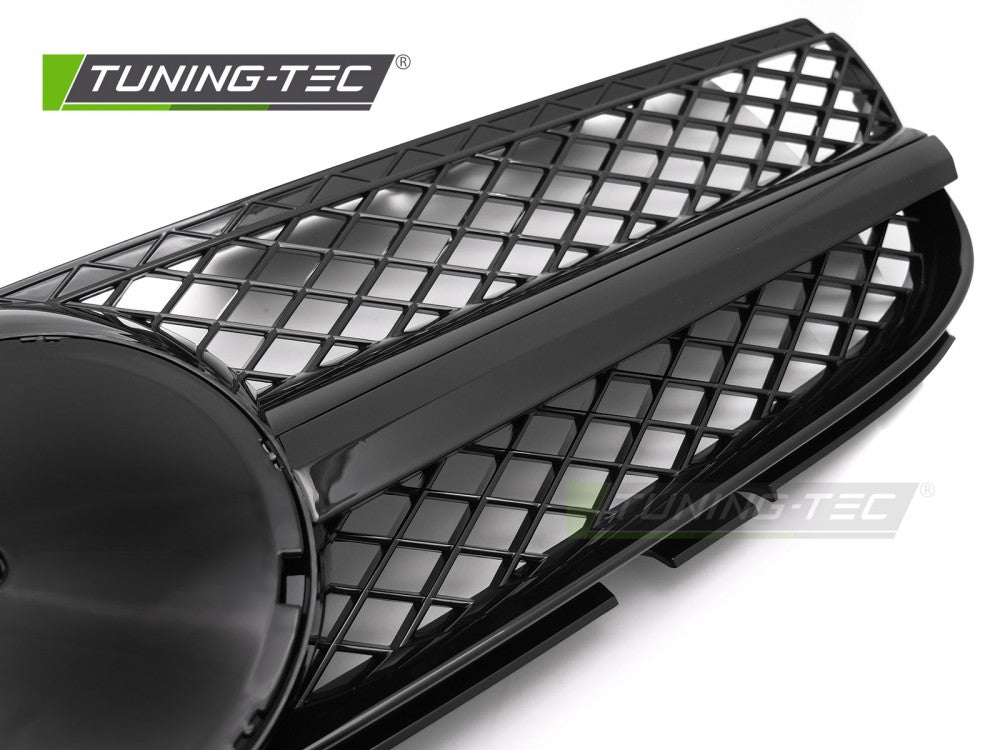 Sportgrill Schwarz glänzend passend für Mercedes SL R230 06-08