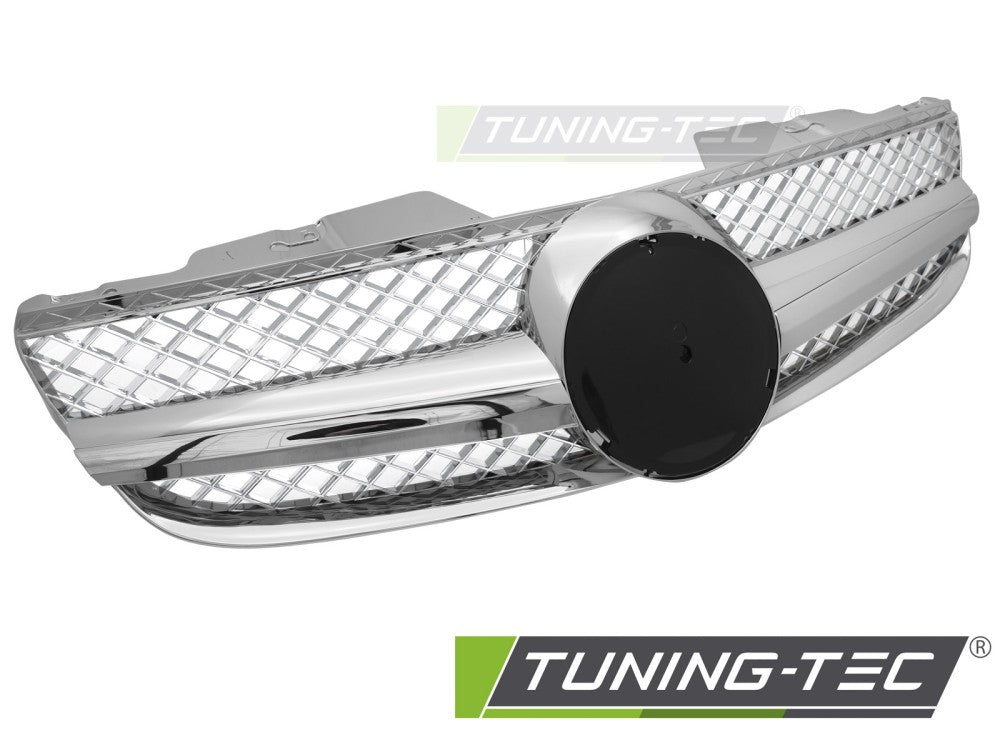 Sportgrill Chrom passend für Mercedes SL R230 06-08