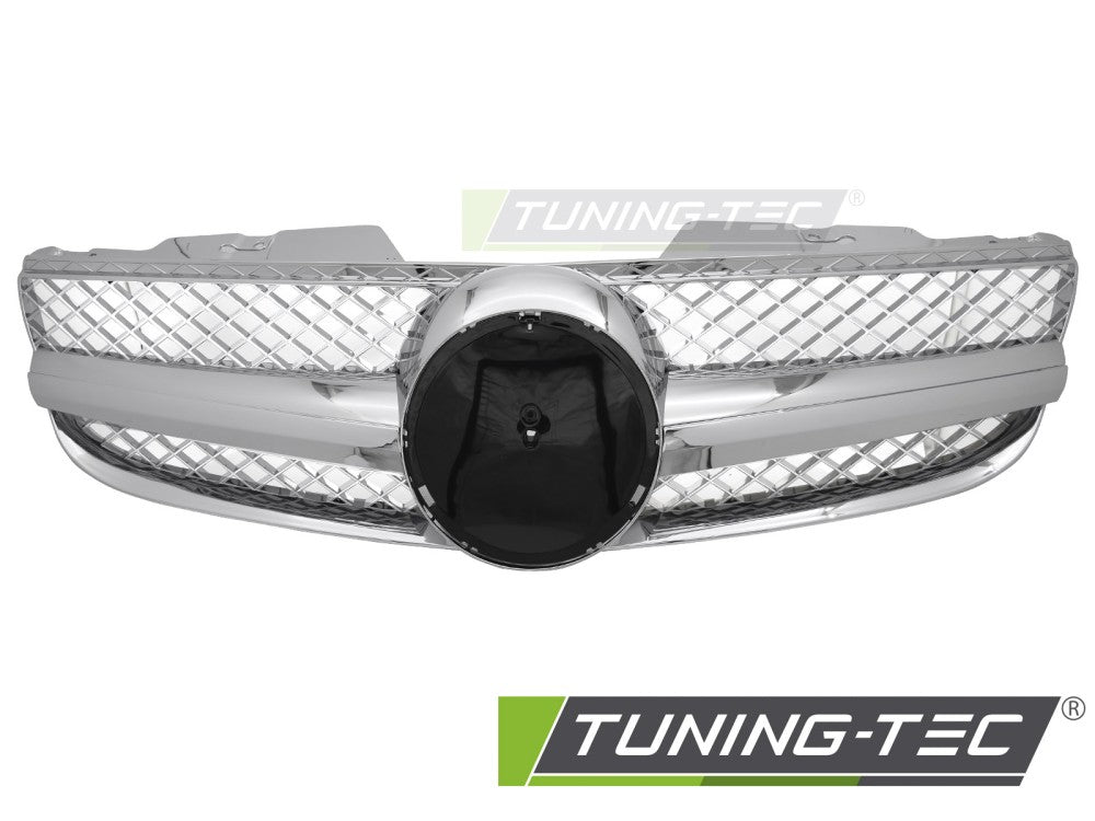 Sportgrill Chrom passend für Mercedes SL R230 06-08