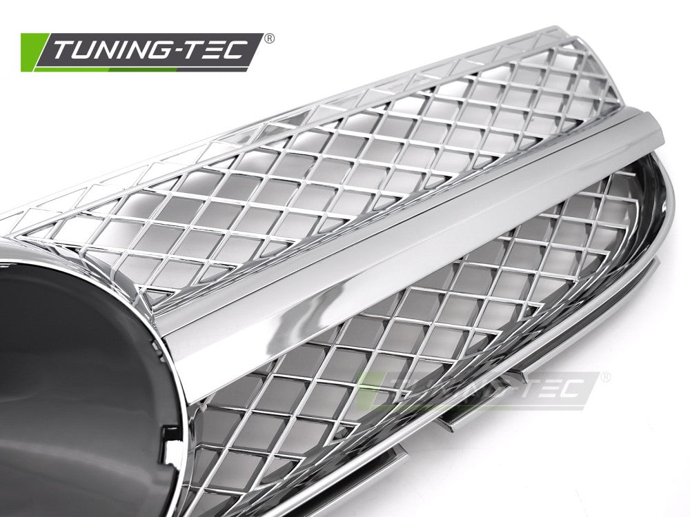 Sportgrill Chrom passend für Mercedes SL R230 06-08