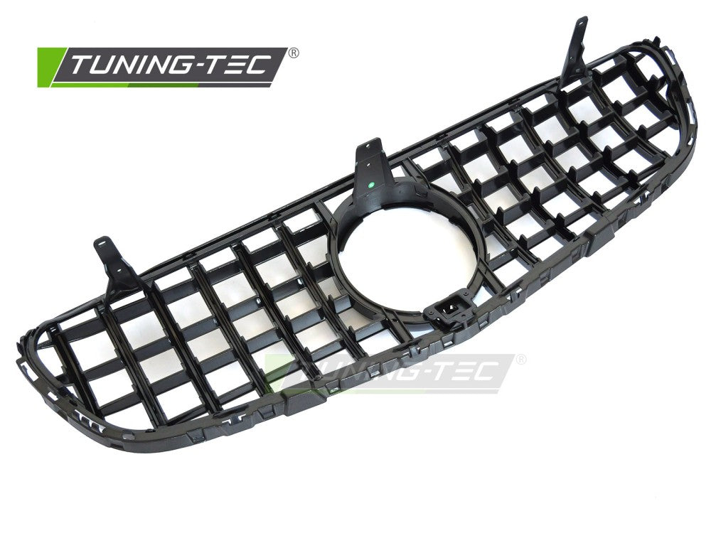 Sportgrill Schwarz/Chrom mit Kameravorbereitung passend für Mercedes GLC W253 15-18