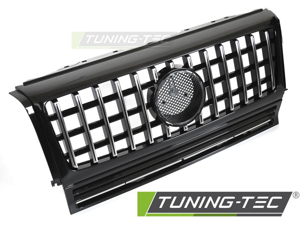 Sportgrill W464-Look Chrom/Schwarz passend für Mercedes W463 90-12