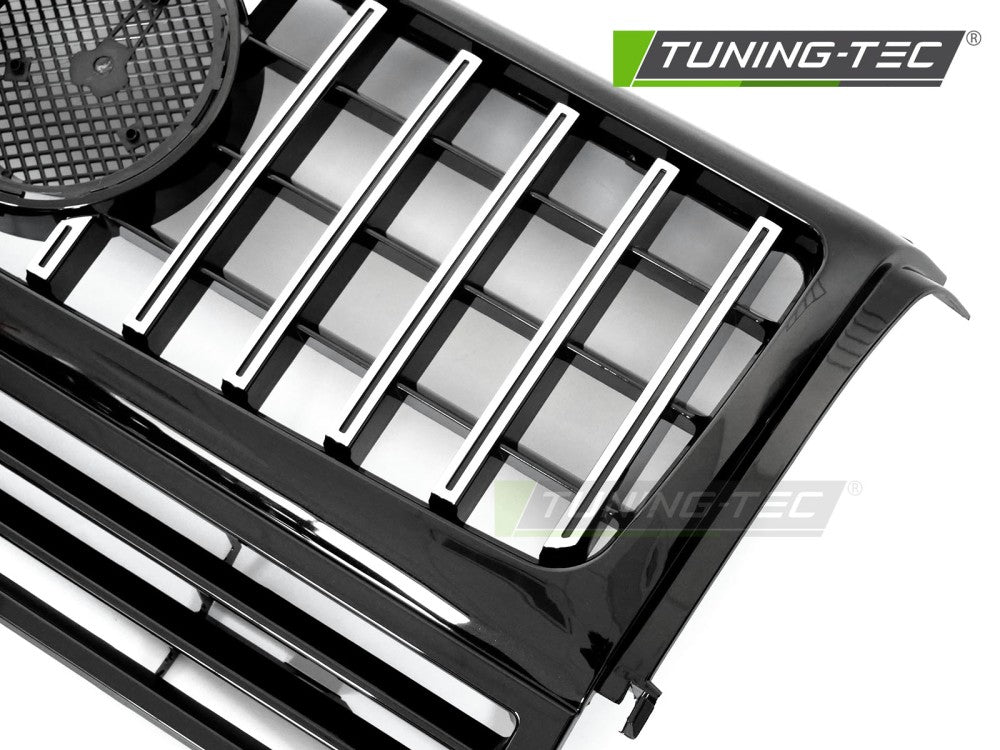 Sportgrill W464-Look Chrom/Schwarz passend für Mercedes W463 90-12