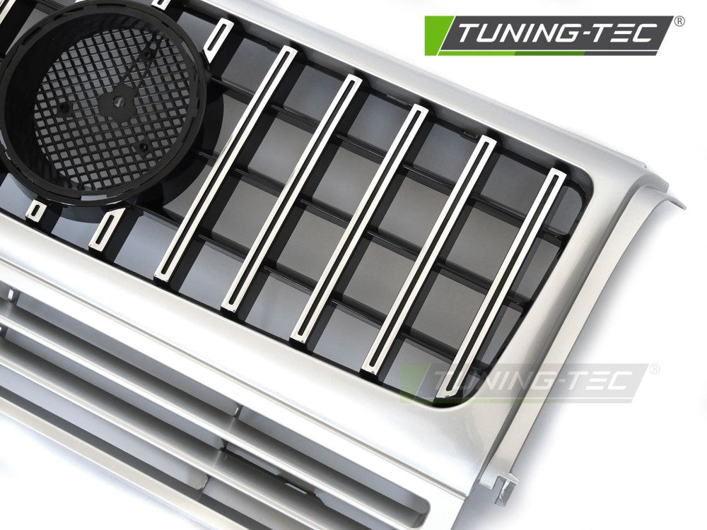 Sportgrill W464-Look Silber/Chrom passend für Mercedes W463 90-12