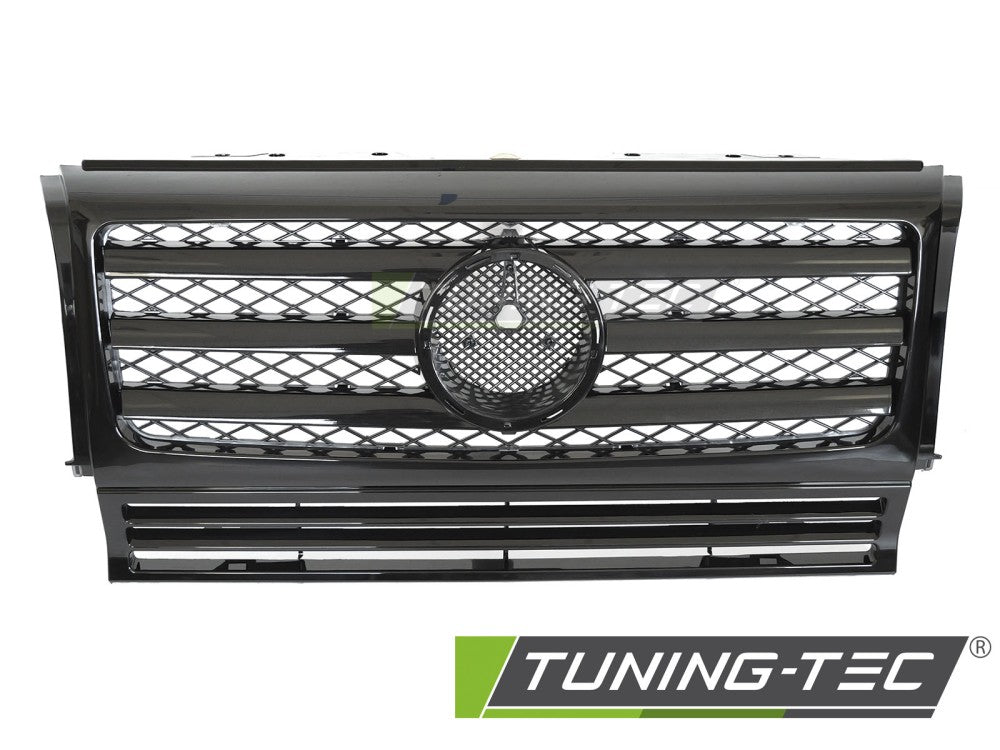 Sportgrill Schwarz glänzend passend für Mercedes W463 90-12