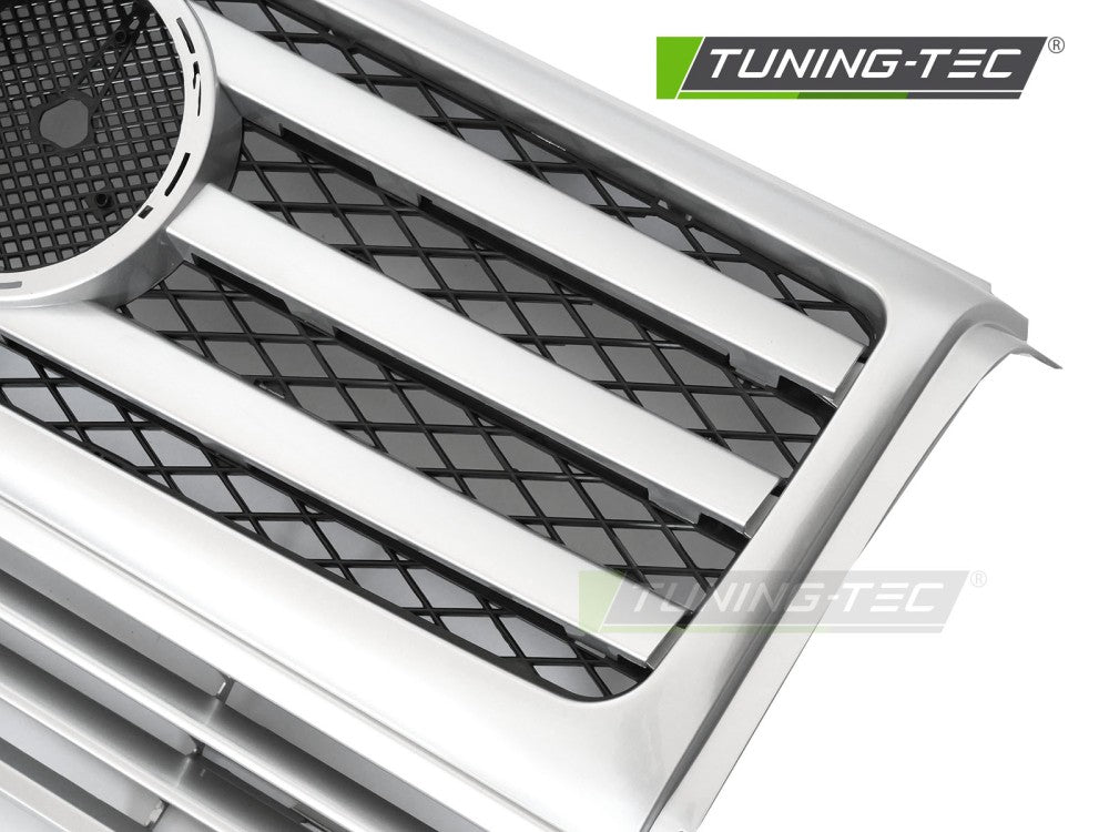 Sportgrill Silber passend für Mercedes W463 90-12
