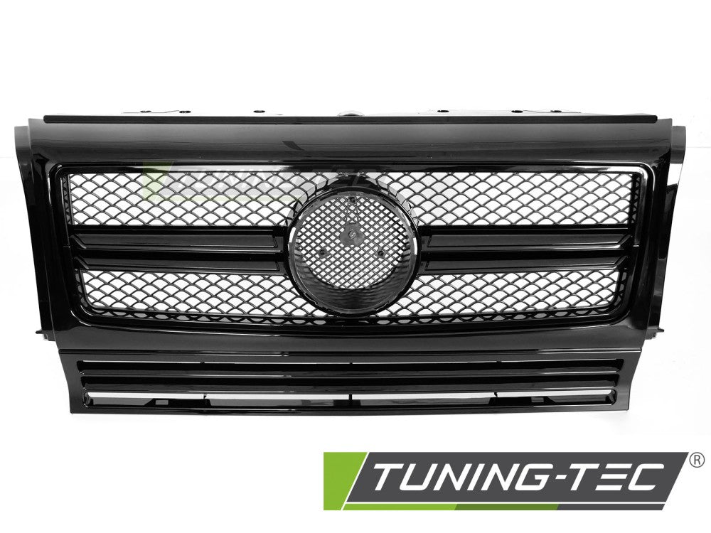 Sportgrill Schwarz glänzend passend für Mercedes W463 90-12