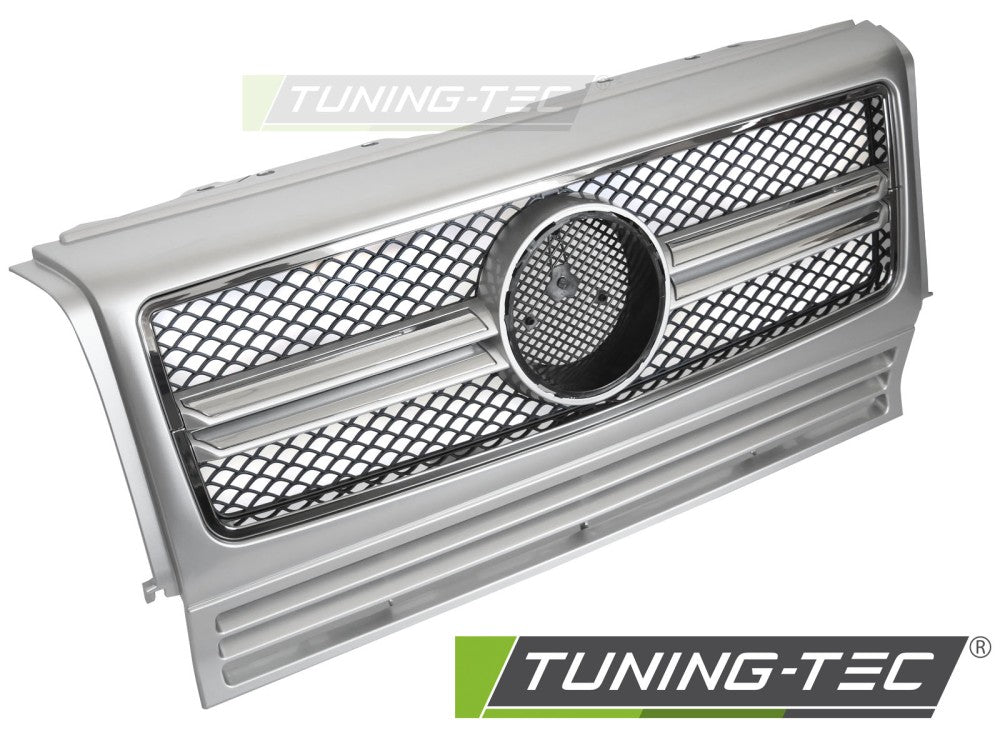 Sportgrill Silber/Chrom passend für Mercedes W463 90-12