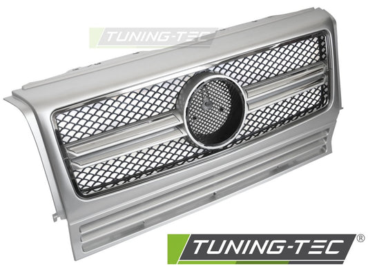 Sportgrill Silber/Chrom passend für Mercedes W463 90-12