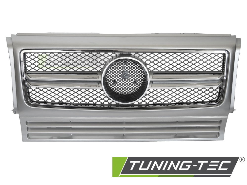 Sportgrill Silber/Chrom passend für Mercedes W463 90-12