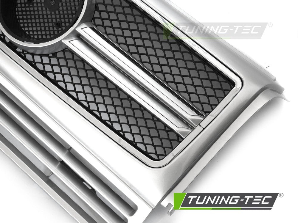 Sportgrill Silber/Chrom passend für Mercedes W463 90-12