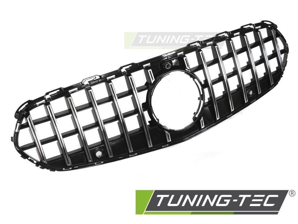 Sportgrill Chrom/Schwarz passend für Mercedes W206 / S206 21-