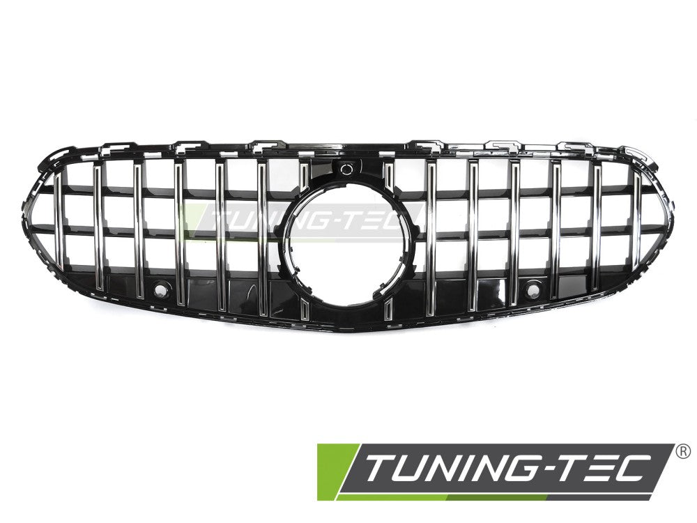 Sportgrill Chrom/Schwarz passend für Mercedes W206 / S206 21-