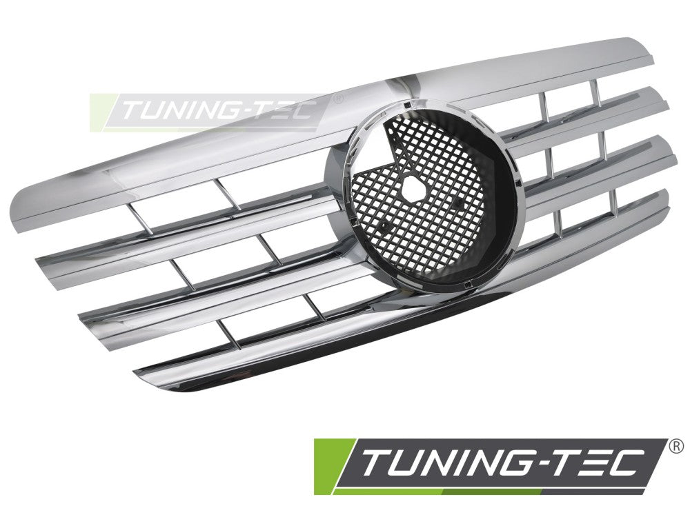 Sportgrill Chrom passend für Mercedes W210 99-02 / S210 99-03