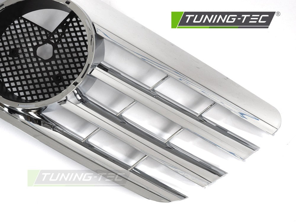 Sportgrill Chrom passend für Mercedes W210 99-02 / S210 99-03