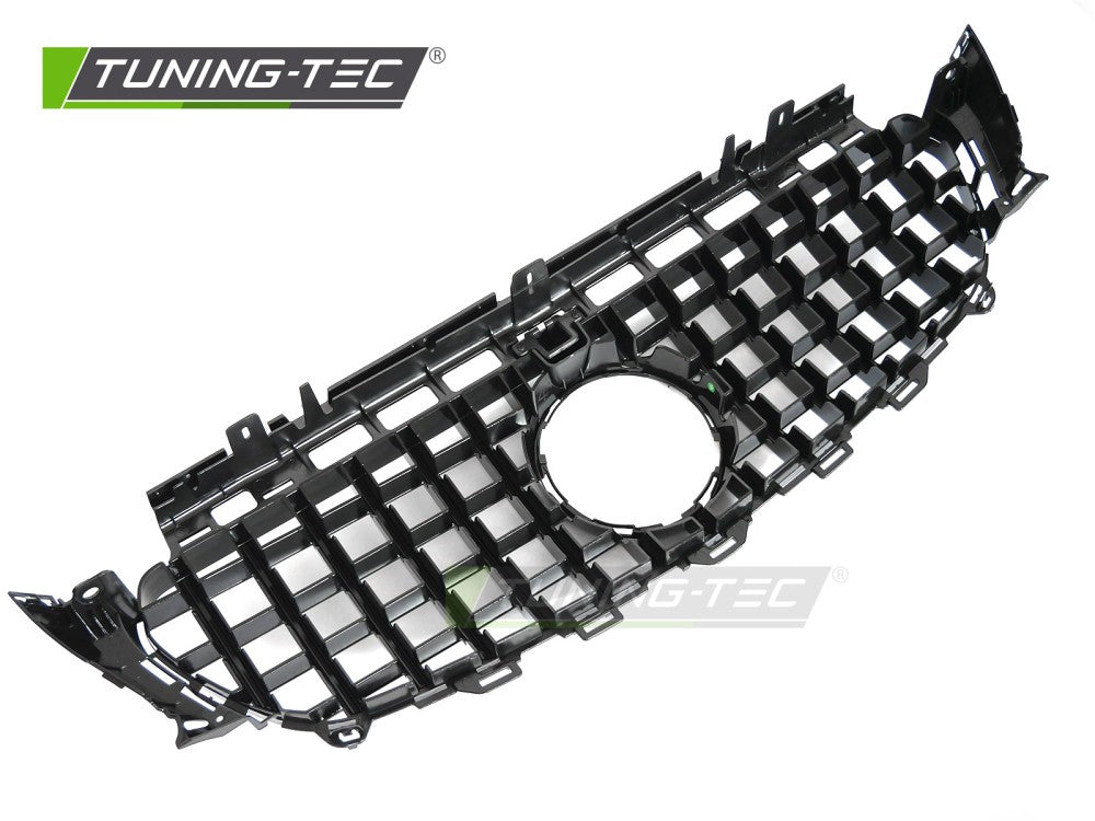 Sportgrill Chrom/Schwarz mit Kameravorbereitung passend für Mercedes W213 / S213 16-19