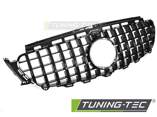 Sportgrill Schwarz glänzend mit Kameravorbereitung passend für Mercedes W213 / S213 16-19