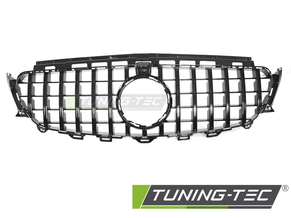 Sportgrill Schwarz glänzend mit Kameravorbereitung passend für Mercedes W213 / S213 16-19