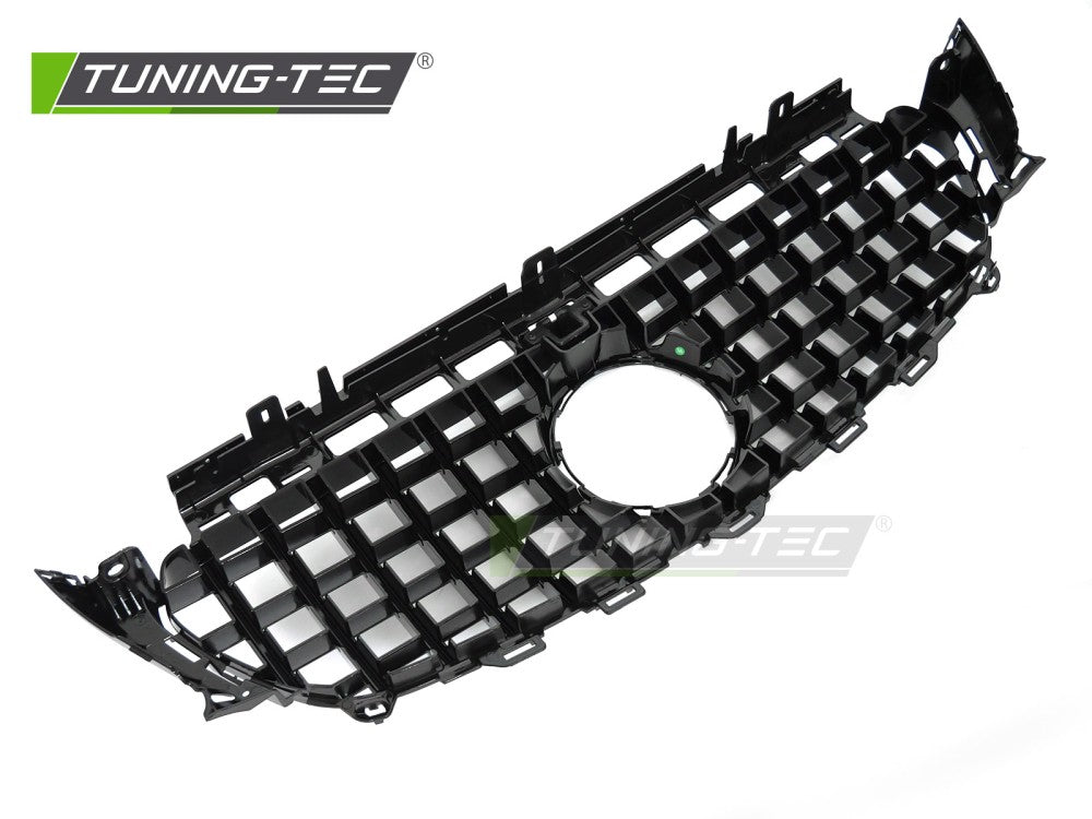 Sportgrill Schwarz glänzend mit Kameravorbereitung passend für Mercedes W213 / S213 16-19