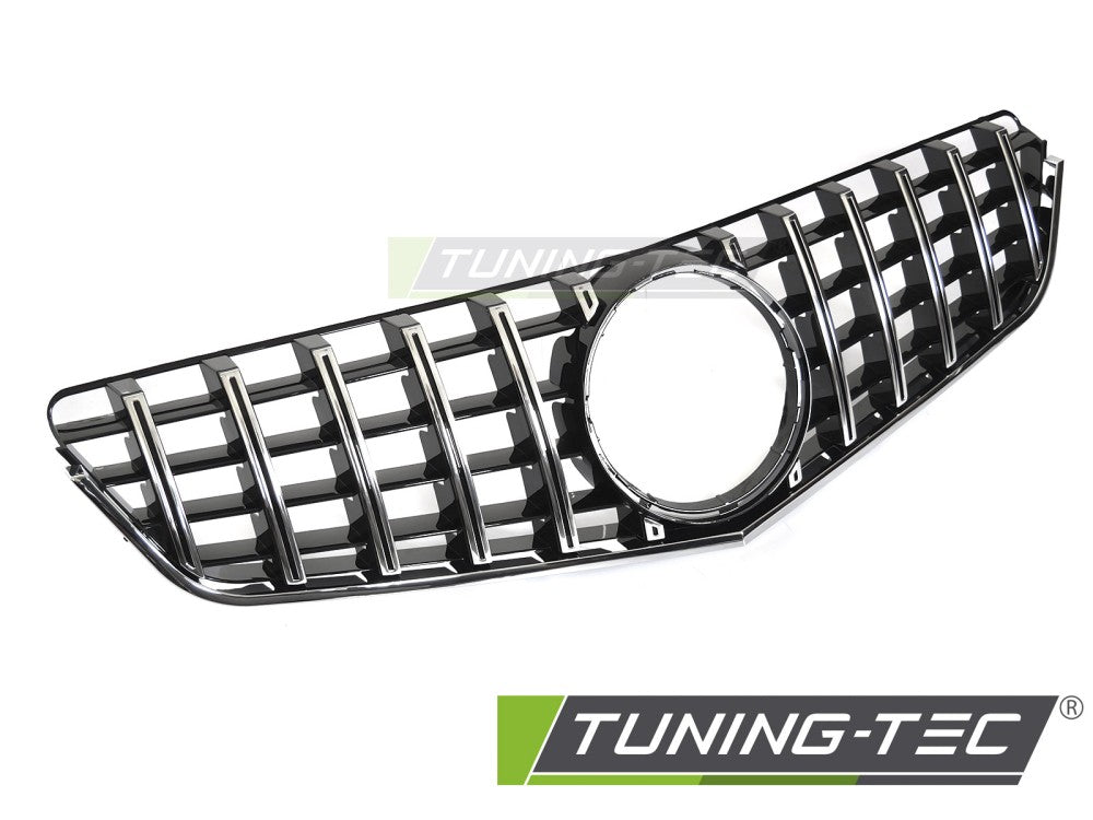 Sportgrill Chrom/Schwarz passend für Mercedes C207 / A207 09-13