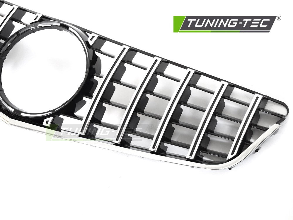 Sportgrill Chrom/Schwarz passend für Mercedes C207 / A207 09-13
