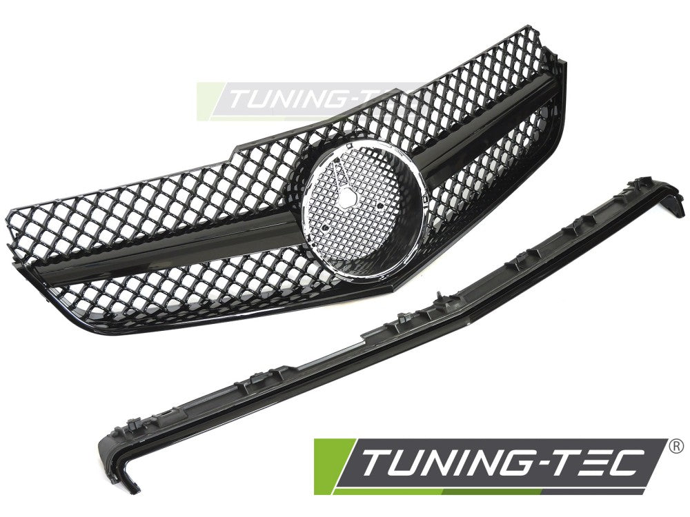 Sportgrill Schwarz glänzend passend für Mercedes C207 A207 09-13