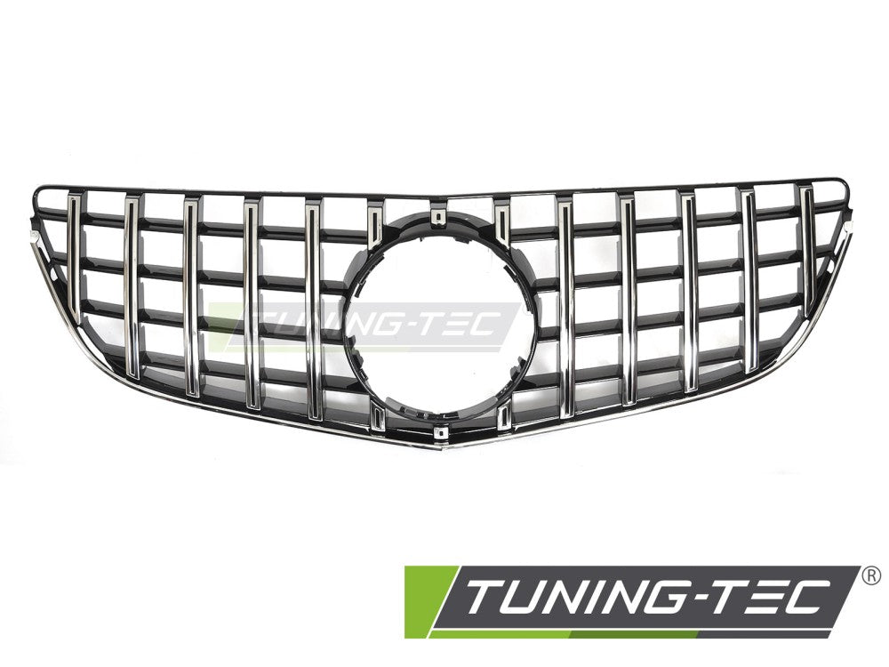 Sportgrill Chrom/Schwarz passend für Mercedes C207 / A207 13-17