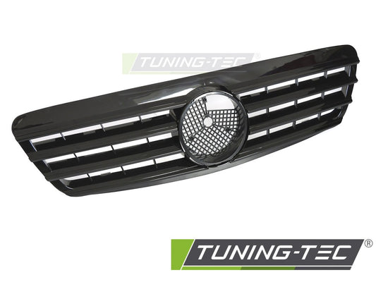 Sportgrill Schwarz glänzend passend für Mercedes W220 98-02