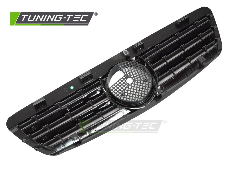 Sportgrill Schwarz glänzend passend für Mercedes W220 98-02