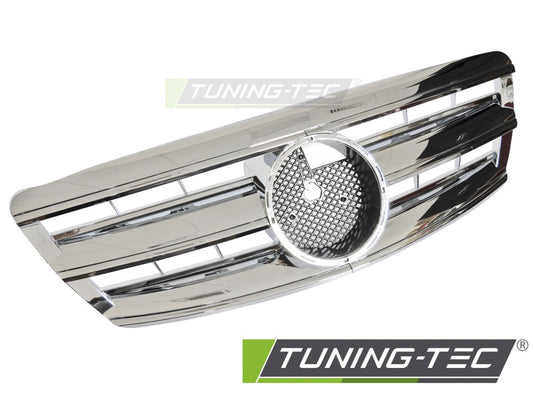 Sportgrill Chrom passend für Mercedes W220 02-05