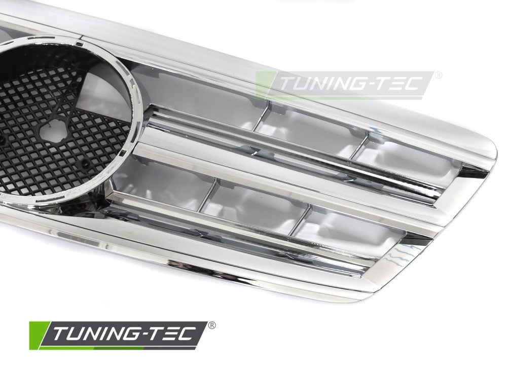 Sportgrill Chrom passend für Mercedes W220 02-05