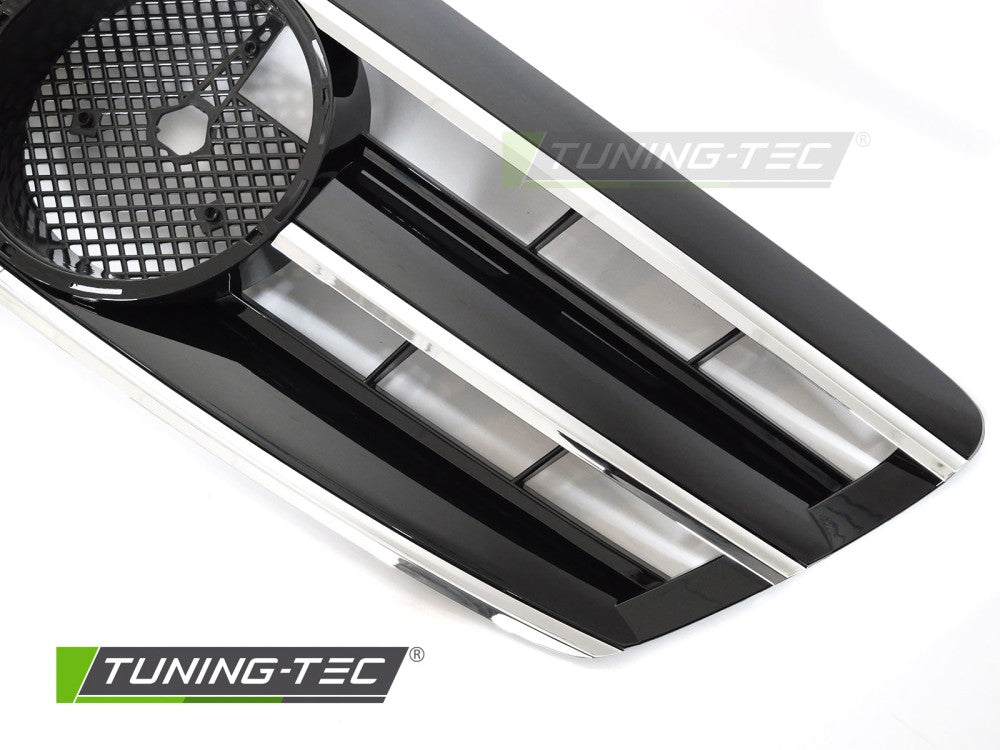 Sportgrill Chrom/Schwarz passend für Mercedes W220 02-05