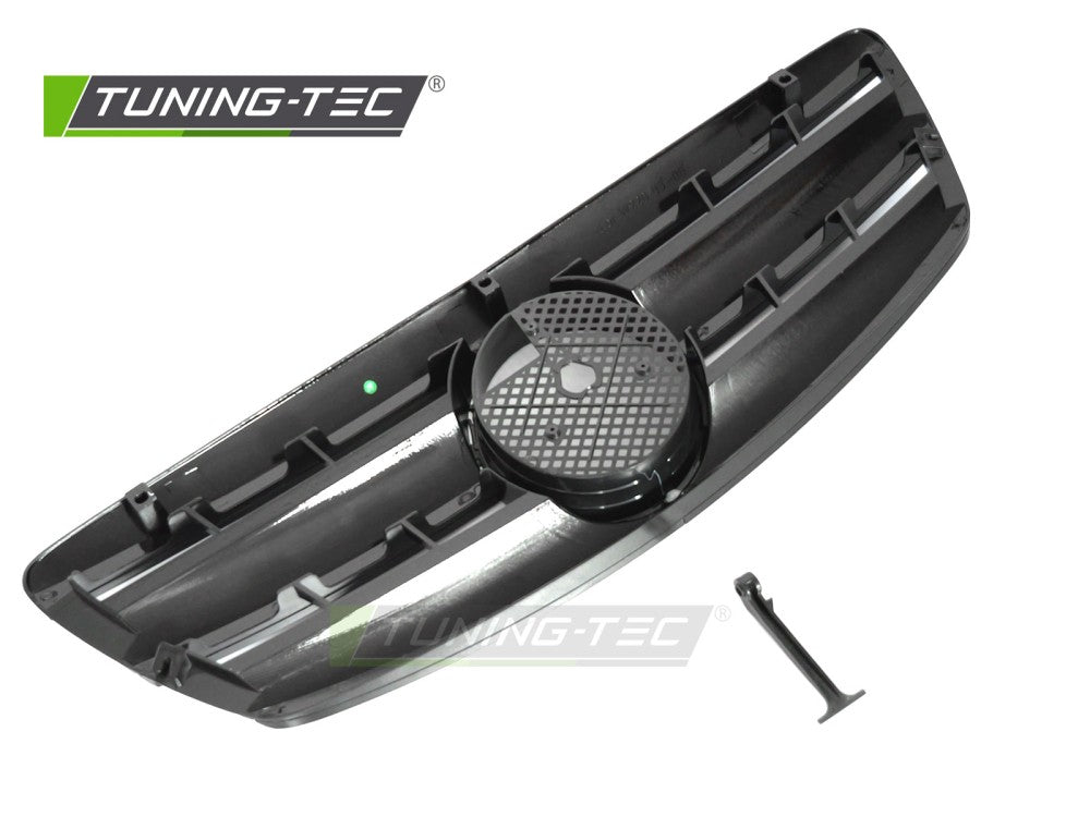 Sportgrill Schwarz glänzend passend für Mercedes W220 02-05