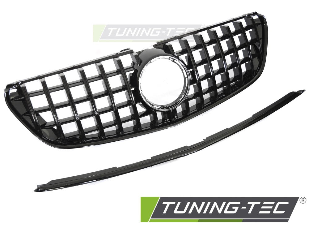 Sportgrill Schwarz glänzend passend für Mercedes V-CLASS W447 14-19