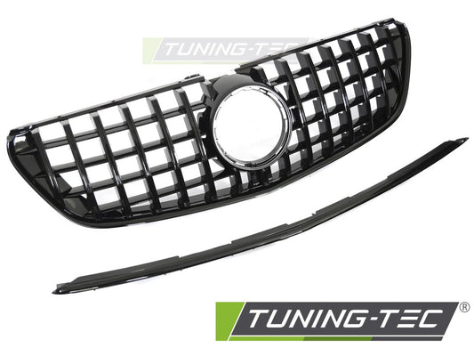 Sportgrill Schwarz glänzend passend für Mercedes V-CLASS W447 14-19