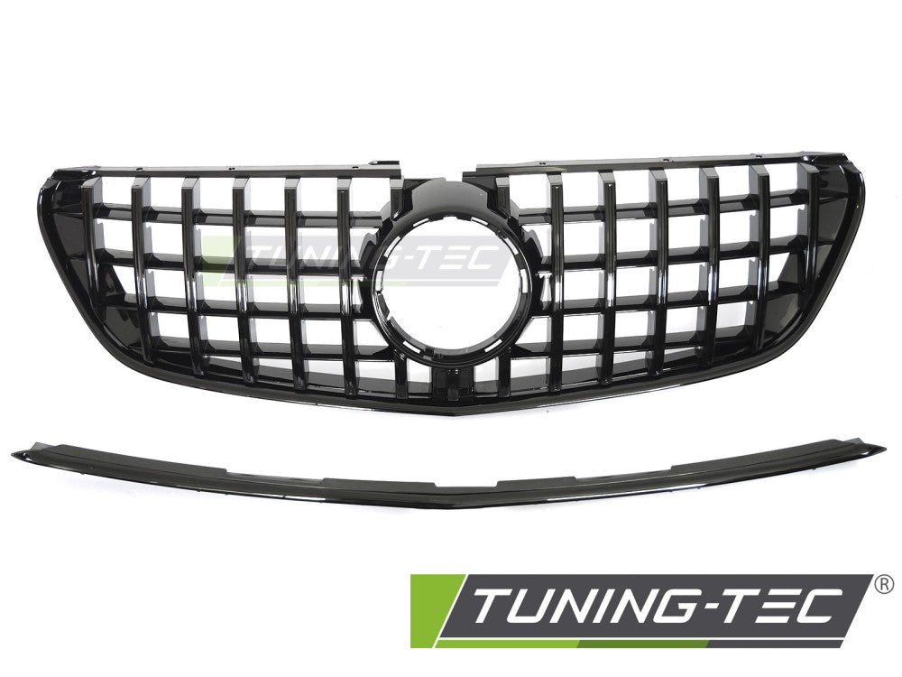 Sportgrill Schwarz glänzend passend für Mercedes V-CLASS W447 14-19