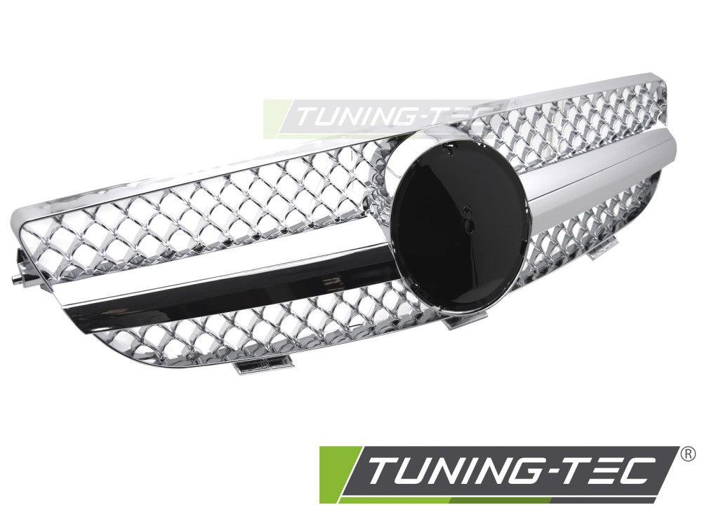Sportgrill Chrom passend für Mercedes CLK W209 03-10