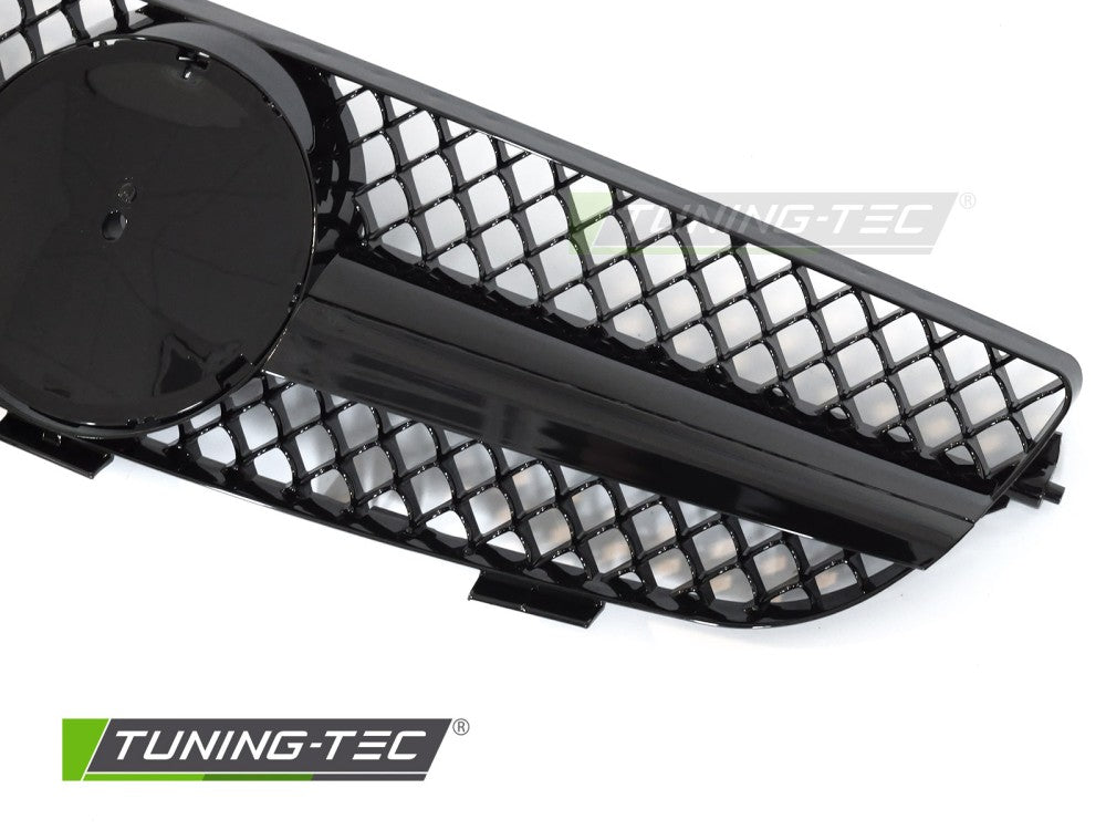 Sportgrill Schwarz glänzend passend für Mercedes CLK W209 03-10